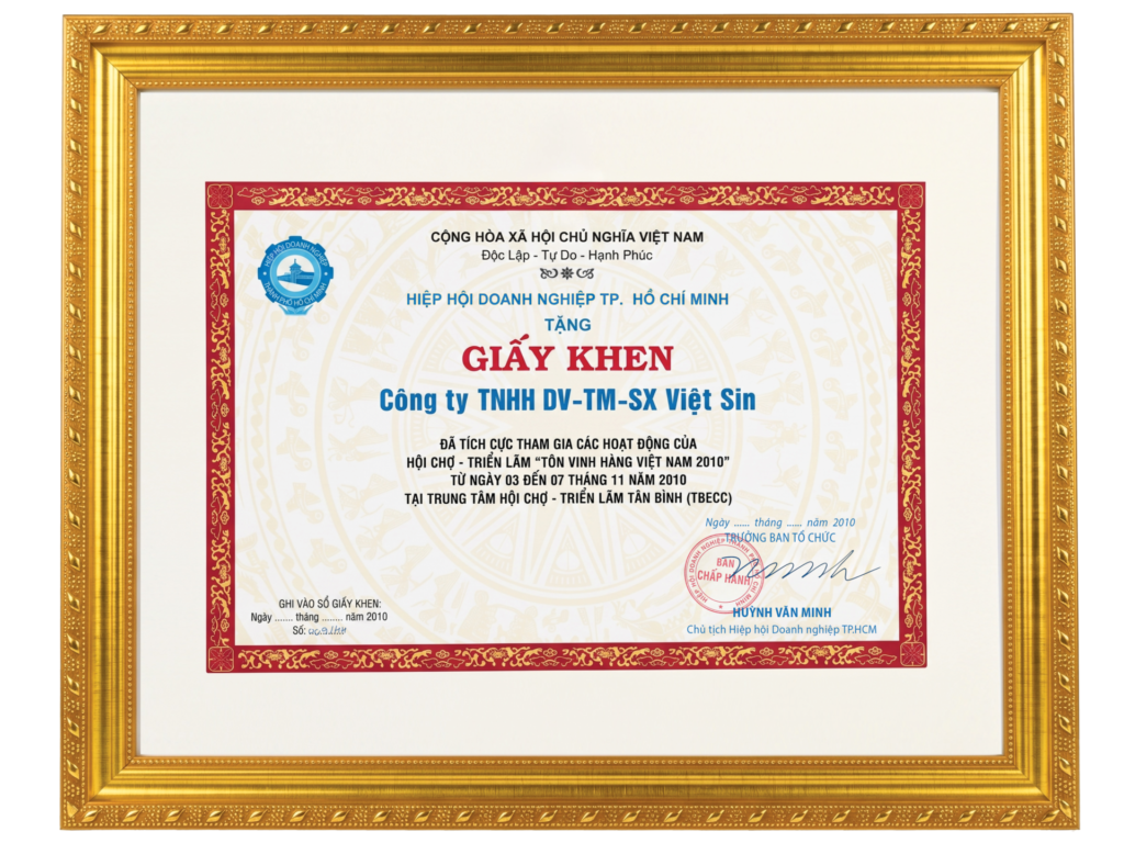 Tôn vinh hàng VN 2010
