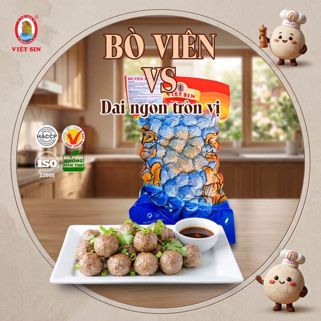Bò viên VS