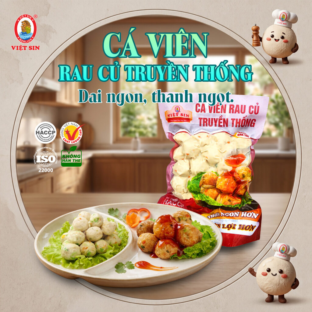 Traditional vegetable fish balls