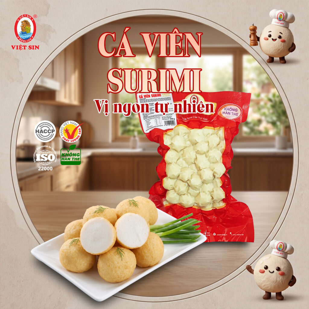 Surimi fish balls