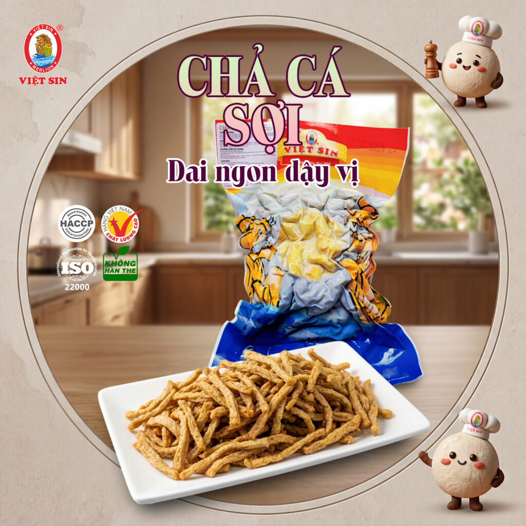 Chả cá sợi Việt Sin