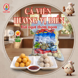 Cá viên hương vị biển