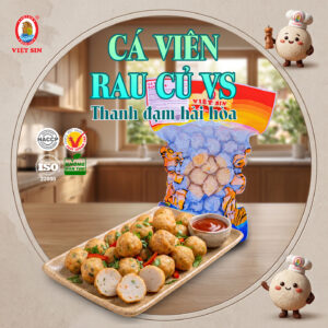 Cá viên rau củ Việt Sin