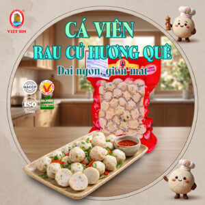 Cá viên rau củ hương quê