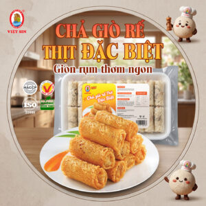Chả giò rế thịt đặc biệt Việt Sin